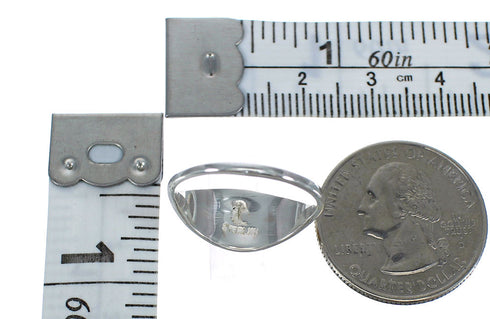 Multicolor Southwest Authentic Sterling Silver Jewelry Ring Size 6-1/4 VX61735